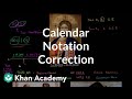 Understanding Calendar Notation and Historical Calculations