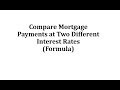 Mortgage Payment Calculations and Concepts