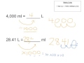 Metric Conversions: Liters to Milliliters