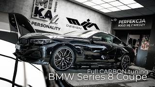 BMW 8 Series Coupe FULL CARBON BUILD 🔥 Roof Wrapped + Complete Aero Kit | Mika Design
