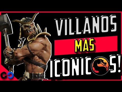 🔥 ¡Los Villanos MÁS ÉPICOS de Mortal Kombat Que Definieron la Saga!