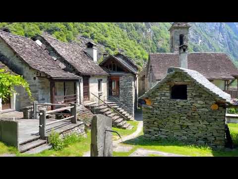 Real Life In A Swiss Village From A Fairytale - Foroglio Switzerland