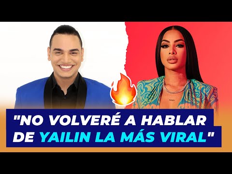 Moises Salcé "No volveré hablar de Yailín La más viral" | De Extremo a Extremo