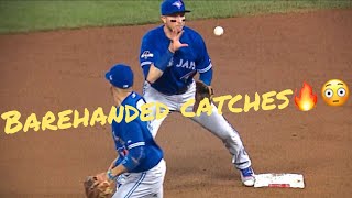 Barehanded catches!