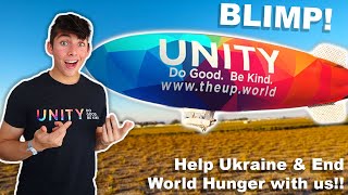 I Rode On A BLIMP!!! Help Us Save UKRAINE And WORLD HUNGER