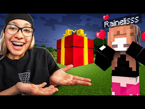 PREPARO UNA SORPRESA EN MINECRAFT PARA RAI… 🥹