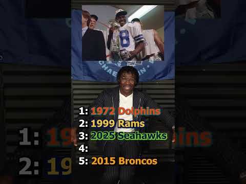 Blind Ranking Super Bowl Champs