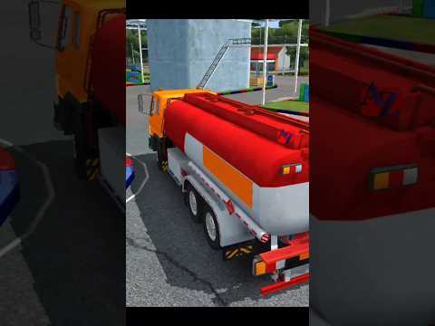Muat cairan di spbu‼️ #bussid #simulator #shorts