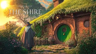 Medieval Music For Focus & Calm | A Peaceful Visit In The Shire