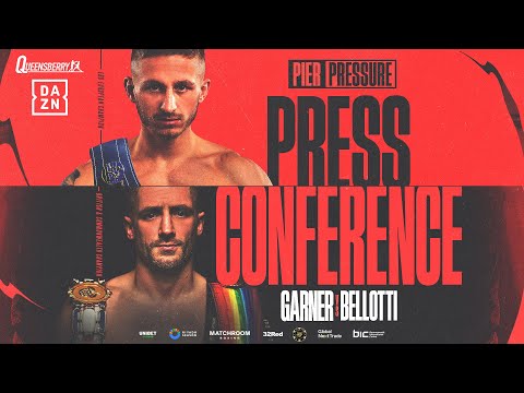 LIVE PRESS CONFERENCE! Ryan Garner vs Reece Bellotti – Pier Pressure 🏖️