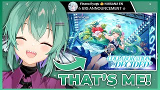 Finana is Gonna be a Playable Character in a Gacha Game! 【NIJISANJI EN