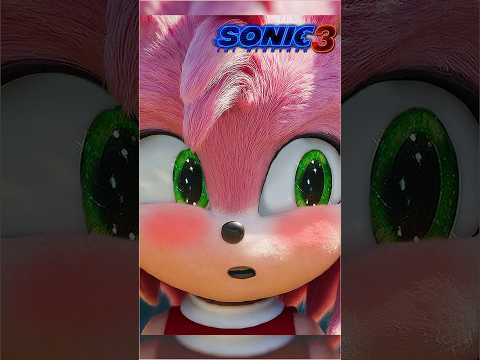 AMY ROSE en Sonic 3 la Película 🤡 #humor #parodia