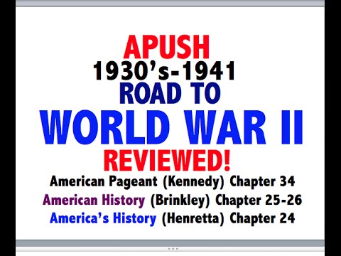 American Pageant Chapter 33 APUSH Review