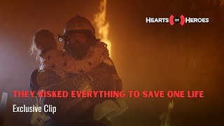 Firefighters Tear Through Flames to Save a Child
