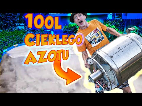 BASEN PEŁEN CIEKŁEGO AZOTU!