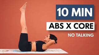 10 MIN ABS WORKOUT| All Levels (No Equipment)