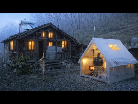 VİRANE KÖY EVİMİZDE SIRADIŞI KAMP