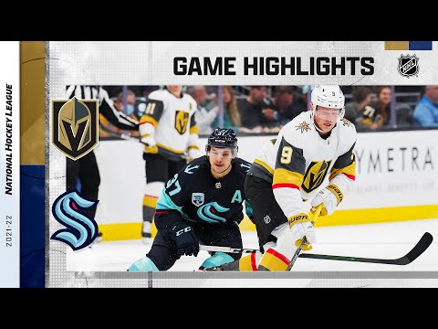 Golden Knights @ Kraken 3/30 | NHL Highlights 2022