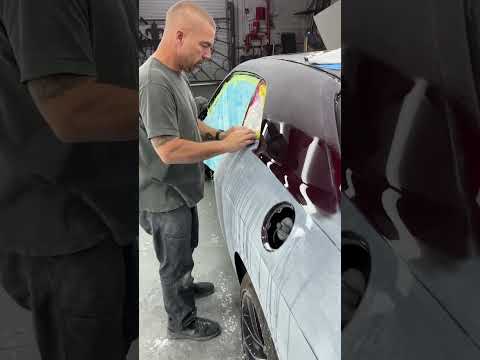 Black Light Paint Job on a 2017 Dodge Challenger
