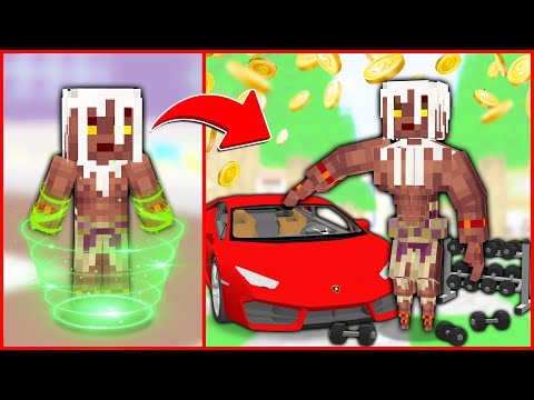 HÜSAMETTİN KASLI VE ZENGİN OLDU! 🤑 - Minecraft ZENGİN FAKİR HAYATI