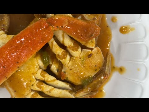 Coconut 🥥 Curry Crab 🦀 with a twist of Cajun