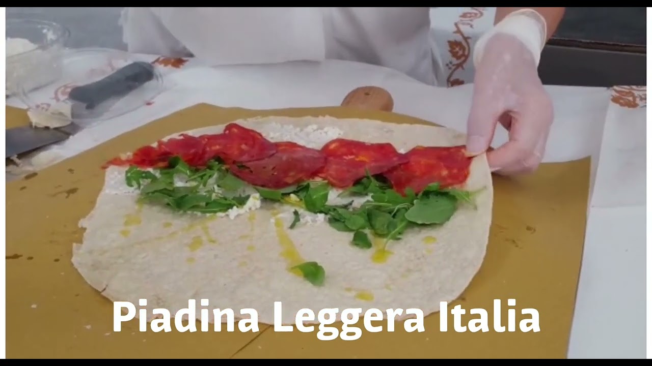Video de empresa de PIADINA LEGGERA ITALIA