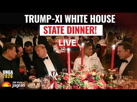 Trump Hosts Xi At White House: Inside Trump's Lavish State Dinner For Xi Jinping | Trending