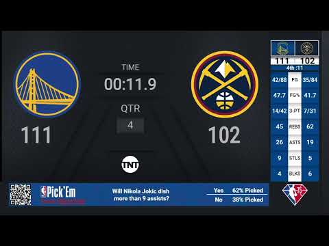 Nets @ 76ers | NBA on TNT Live Scoreboard video clip