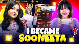 I BECAME SOONEETA IN GAME😱😎  - Free Fire Max