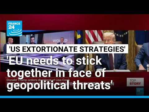 YouTube video thumbnail: Geopolitical & Economic Threats: 'US is Incredibly Unreliable as Core of European Financial System'