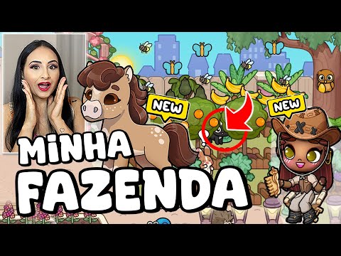 FAZENDA NO AVATAR WORLD! DECOREI UMA FAZENDA NO PAZU AVATAR WORLD