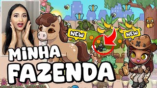 FAZENDA NO AVATAR WORLD! DECOREI UMA FAZENDA NO PAZU AVATAR WORLD