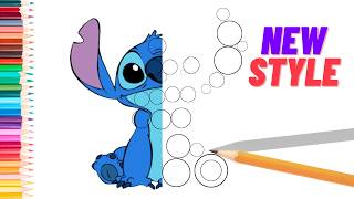 HOW TO DRAW STITCH for Beginners
