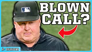 Umpire gifts the Rays 2 runs, a breakdown