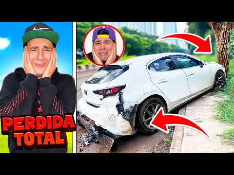 CHOQUÉ EL CARRO de VALDO contra UN ÁRBOL y FUE PERDIDA TOTAL... ¡LE DEBO MUCHO DINERO!