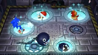 Mario Party 9 Top Player Showdown: Santa Mario, Holiday Daisy, Sonic & Chain Chomp
