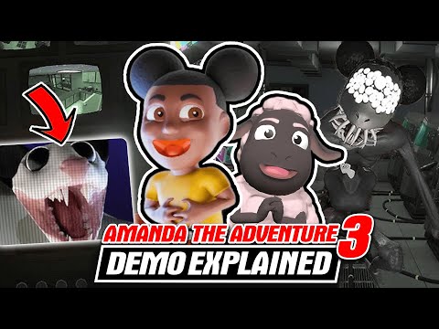FULL STORY + ENDING EXPLAINED - Amanda The Adventurer 3 DEMO | meGAME