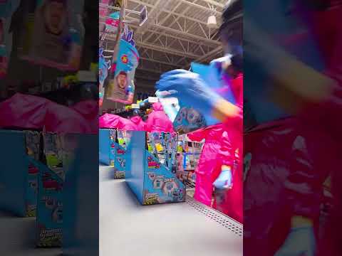 Restocking MrBeast Labs at Walmart