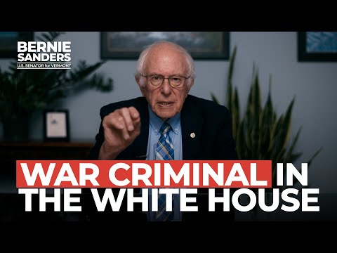 Trump Welcomed a War Criminal to the White House | Sen. Bernie Sanders