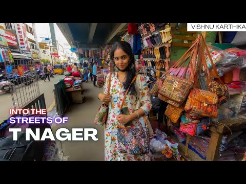 T Nager street vlog 🛍️ இந்த bag இவ்வளவு தான 😲