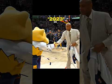 Charles Barkley & Nuggets Mascot "1993 and 2023"