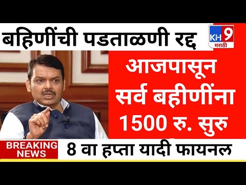 11 जिल्ह्य़ात 1500 रु. सर्वांना मिळणार|ladaki bahini yojana|ladaki bahin yojana new update