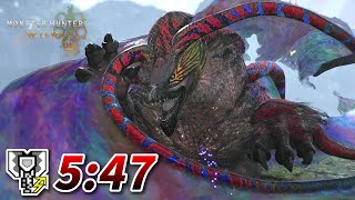 歴戦王ウズ・トゥナを5:47で捕獲する『超高出力＆斧強化』雷チャアク（解説付き）【モンハンワイルズ】