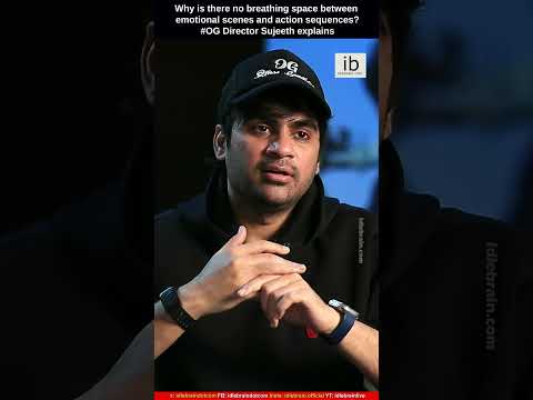 Why is there no breathing space between emotional scenes and action sequences?#OG Director Sujeeth