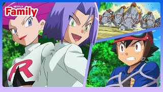 Rhyhorn Race Rescue! | Pokémon the Series: XY | Netflix Family