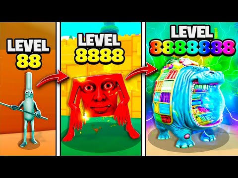 VIREI OS BRAINROTS MAIS ESTRANHOS NO ROBLOX 😨😱 (Brainrot Evolution)