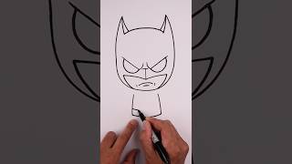 How To Draw Batman #drawing #howtodraw #art