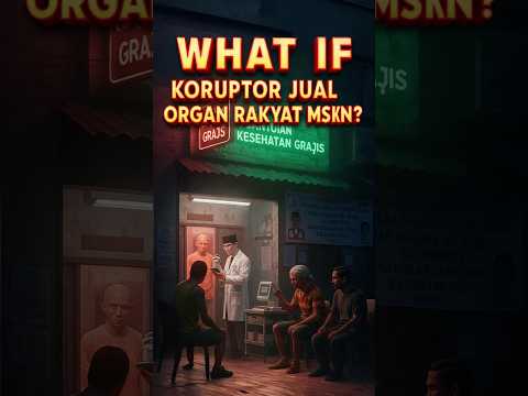 WHAT IF Koruptor Jual 0RGAN RAKYAT MISKIN?! #shorts #whatif