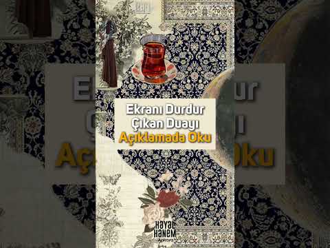 Ekranı Durdur Çıkan Duayı Açıklamada Oku! @hayalhanemankara06