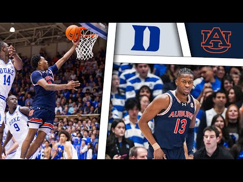 #2 Auburn vs #9 Duke Highlights | December 4, 2024